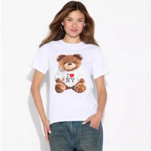 Grayson/Thread "I Love NY" t-shirt, Teddy Bear, Color White, XL & XXL